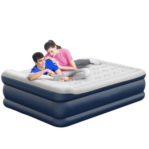 Colchón de aire inflable de aventuras al aire libre para acampar a prueba de agua con fondo antideslizante - Product Image 1