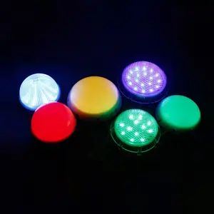 Luz de led para iluminação externa, micro ponto controlável rgb led decoração de fonte luz de led