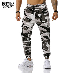 2025 nouveaux hommes XL <span class=keywords><strong>taille</strong></span> épissage Camouflage pantalons de survêtement Baggy Fitness <span class=keywords><strong>pantalon</strong></span> <span class=keywords><strong>taille</strong></span> élastique coupe ample Style décontracté <span class=keywords><strong>toile</strong></span> colorée - Product Image 6