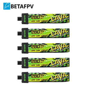 ชุดอุปกรณ์เสริมสำหรับโดรน BETAFPV รุ่น LAVA II 1S แบตเตอรี่ LiHV 95C หลายขนาด ทนทาน ใช้งานได้นาน - Product Image 1