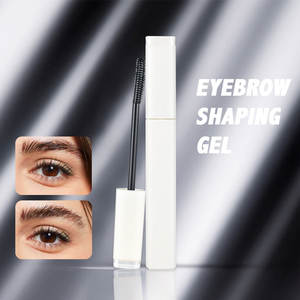 Nueva llegada Etiqueta privada Gel de cejas orgánico de larga duración Cera Vegan Eyebrow Sculpting Pomade Strong Clear Eyebrow Shaping Gel - Product Image 1