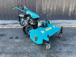 Motore autodiesel monocilindrico raffreddato ad aria flagello Mulcher falciatrice che cammina dietro <span class=keywords><strong>motozappa</strong></span> rotativa per uso giardino - Product Image 2