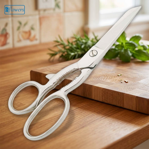 Stainless Steel Manicure <b>Scissors</b> Straight Blade Sharp Tip Durable Nail Care Tool Round Handle Adult Use - Product Image 4