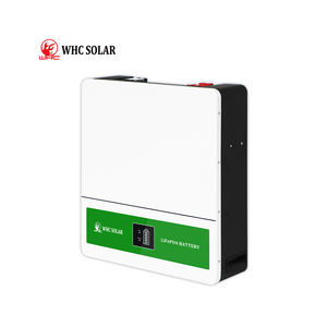 Baterías Recargables de Pared WHC Solar <span class=keywords><strong>Powwe</strong></span> de 5KWH 10KWH, Montaje en Pared, 48V 200Ah, Batería Lifepo4 - Product Image 1