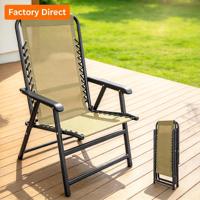 Nouveau produit, chaise longue de plage pour hôtel, chaises de plage pliables, chaise pliante personnalisée pour la plage