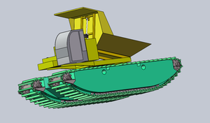 Vehículo de transporte anfibio <span class=keywords><strong>Swamp</strong></span> Car - Product Image 4