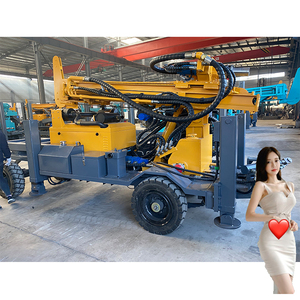 Máquina perforadora hidráulica para pozos de agua de 200 m de profundidad, equipo de perforación de pozos de agua en venta - Product Image 3