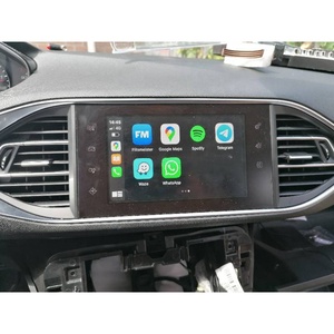 Trong-Xe Apple Không Dây CarPlay Đối Với <span class=keywords><strong>Peugeot</strong></span> <span class=keywords><strong>3008</strong></span> 508 308 2014-2017 SMEG/SMEG + Android Tự Động airPlay Gương Sao Lưu Máy Ảnh Giao Diện - Product Image 2