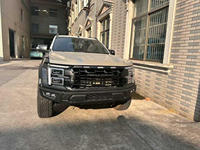 Kit carrosserie de haute qualité 2025 pour Ford Ranger 2012-2019, mise à niveau vers les phares LED F-150 Raptor 2025, pare-chocs et calandre de voiture restylés