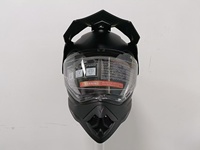 Casque de moto tout-terrain avec visière de protection UV et lunettes coupe-vent, approuvé ECE pour Dirt Bike/Enduro