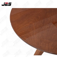 Ensemble de meubles de table de restaurant en bois massif de luxe, design moderne pour café et hôtel, prix d'usine, utilisation à l'extérieur