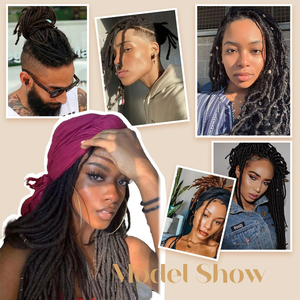 Offre Spéciale Prix Usine Extensions de Cheveux Tressés Inter Locs Cheveux Humains Extensions Locs 0.4 <span class=keywords><strong>Dreadlocks</strong></span> au Crochet <span class=keywords><strong>Dreadlocks</strong></span> Permanentes - Product Image 4