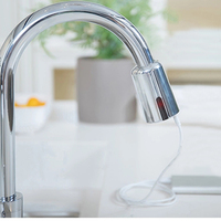 Robinet mitigeur à capteur infrarouge, robinet à capteur, robinet d'eau automatique pour salle de bain