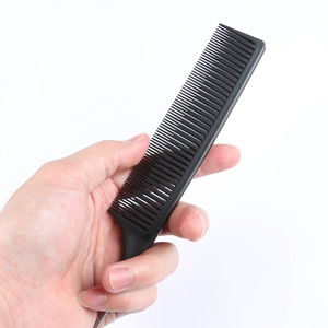 Peine de cola de rata de plástico grande, herramienta profesional de peluquería para peinar y teñir el cabello - Product Image 3