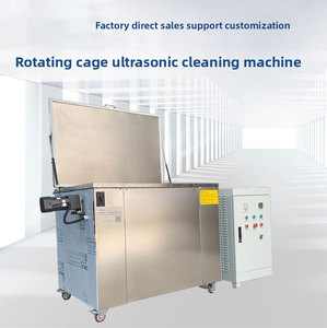 Unité de lavage à ultrasons Nettoyeur à <span class=keywords><strong>tambour</strong></span> rotatif Laveuse de pièces industrielles avec nettoyage à haute fréquence, efficace et écologique - Product Image 2
