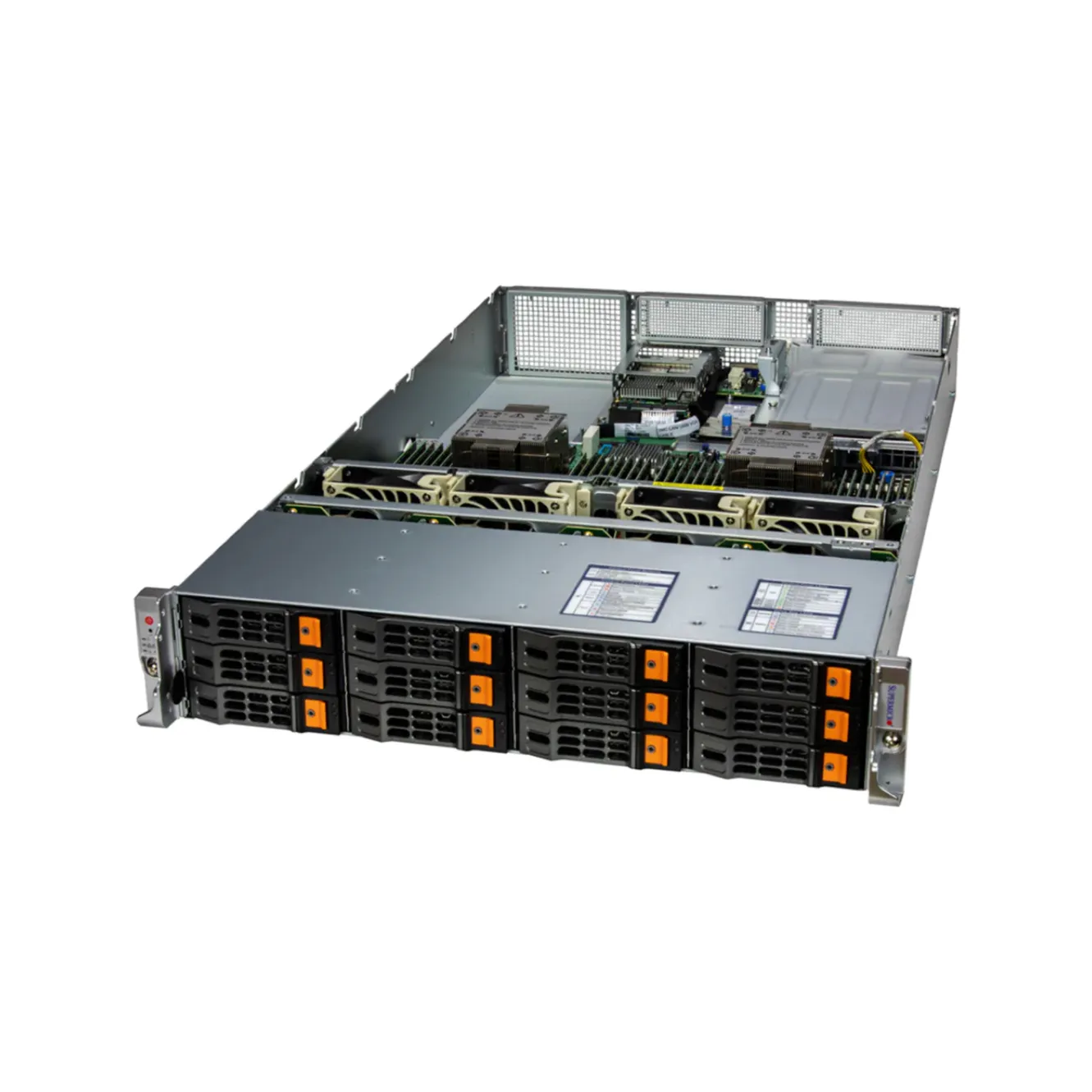 Per Hyper SuperServer SYS-621H-TN12R, montaggio su Rack 2U, montaggio su Rack doppio processore, Rack Server 2U