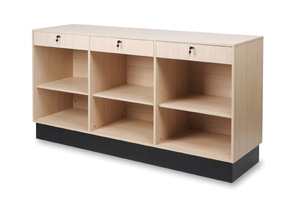 Nhà Máy Bán buôn 3 Tier bảng vuông gỗ bán lẻ bảng hiển thị cho đồ trang sức quần áo cửa hàng - Product Image 4