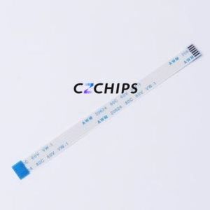 AB03A0100000281A FFC Cable (Flexible Flat Cable) P=1mm Connector 6P 1mm 0.3mm 10cm - Product Image 1