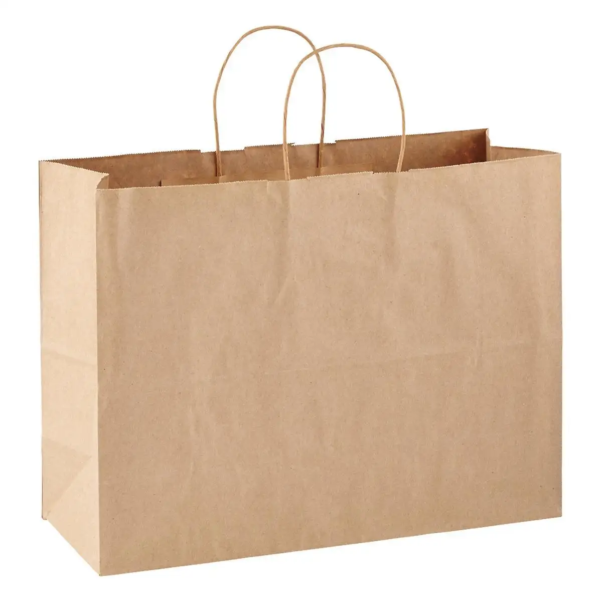 अनुकूलित बड़े ब्राउन पर्यावरण कागज क्राफ्ट git अपने खुदरा स्टोर शॉपिंग बैग दुकान के लिए शॉपिंग बैग