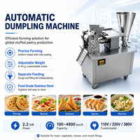 Machine commerciale automatique pour la fabrication de samosas, momos, raviolis et empanadas, capacité 4800 pièces/heure, pour usine alimentaire