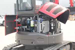 FREE SHIPPING Mini Excavator 3.5 Ton EPA Certified Crawler for Engine High Efficiency Motor Pump Gear Farm Use - Product Image 5