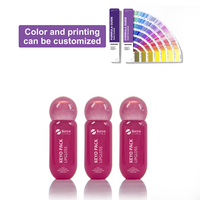 Botol Lip Gloss Silinder Lucu 5ml Warna Jelly Baru dari Pabrik, Tabung Lip Oil Kosong dengan Tongkat Aplikator Besar Grosir
