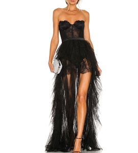 <span class=keywords><strong>Robe</strong></span> plissée en tulle, tenue <span class=keywords><strong>de</strong></span> soirée ravissante pour femme, vêtements <span class=keywords><strong>de</strong></span> haute qualité, vente en gros, nouvelle collection - Product Image 1