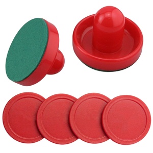 <span class=keywords><strong>MINI</strong></span> <span class=keywords><strong>Air</strong></span> <span class=keywords><strong>Hockey</strong></span> 96mm 2 portieri Pusher e 62mm 4 Pucks feltro Set <span class=keywords><strong>mini</strong></span> dimensioni - Product Image 1