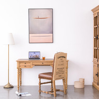 Table console moderne en bois, meuble de salon, table console de rangement