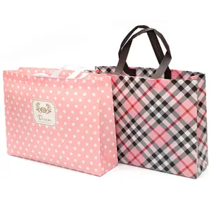 Пользовательские Персонализированные нетканые Ecobag Shopper Tnt Bag оптовая продажа продуктовая многоразовая сумка для покупок с логотипом