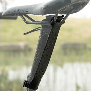 Guardabarros de tubo de asiento de bicicleta, guardabarros de goma para asiento de bicicleta, sillín de bicicleta ajustable, guardabarros de bicicleta - Product Image 1