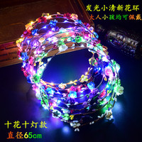 Bandeau lumineux LED Corolla Bandeau fille mariage plage fête anniversaire noël carnaval rose bandeau couronne festive