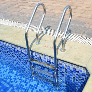 Lớn cung cấp thép không gỉ 304 inground hồ bơi Heavy Duty thang với lan can - Product Image 6