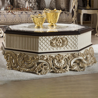 Ensemble de canapés de salon de luxe classique européen en bois massif et tissu jacquard brun foncé, ensemble complet de mobilier de palais haut de gamme doré