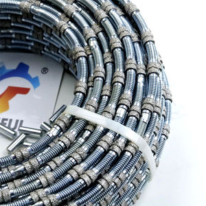 Serra Elétrica de Diamante Personalizável de Alta Qualidade com Diâmetro de 11,5mm, Camadas Duplas de Vácuo, Comprimento de 50m para Extração de Mármore - Product Image 1