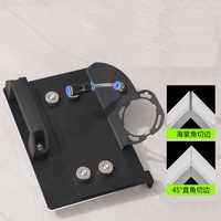 Outil de meuleuse d'angle PMS pour chanfreinage de carrelage à 45 degrés, sans tuyaux d'eau, type de coupe de chanfreinage de carrelage, accessoire de meuleuse d'angle de 100 degrés