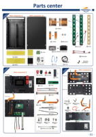 Boîtier de batterie LiFePO4 DIY V19 JK BMS 51.2V 280-314Ah en stock en Europe avec tous les accessoires et roues en option pour le stockage d'énergie domestique
