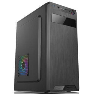 Haute <span class=keywords><strong>Air</strong></span> <span class=keywords><strong>Flow</strong></span> Mid Tower Portable <span class=keywords><strong>Pc</strong></span> case Office Gaming Computer case avec écran - Product Image 3