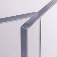 Matériau de couverture de toit pour ferme commerciale de 1,1 mm à 4 mm, plaque de polycarbonate en rouleau