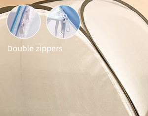 Xách tay trẻ sơ sinh cũi Lều dệt kim vải bé tán giường muỗi Net Bìa mô hình rắn dệt với sợi điền vào trẻ em sử dụng ngoài trời - Product Image 6