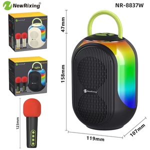 2025 Trending Gadgets 10W Woofer Dos micrófonos ajustables Control de voz Función de audio Plástico DC Powered Actividades al aire libre - Product Image 6