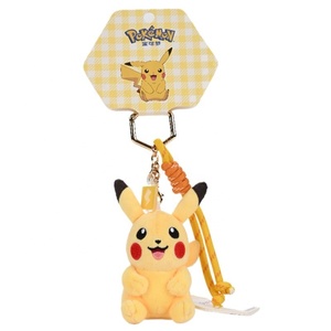 Vente en gros de porte-clés en <span class=keywords><strong>peluche</strong></span> Pokémon de haute qualité, originaux, Pikachu, Psyduck, Eevee, jouets en <span class=keywords><strong>peluche</strong></span> - Product Image 5