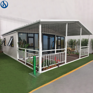 บ้านสำเร็จรูปพับได้ขนาด 20 ฟุต 40 ฟุต บ้านสำเร็จรูป บ้านคอนเทนเนอร์เคลื่อนที่ - Product Image 1