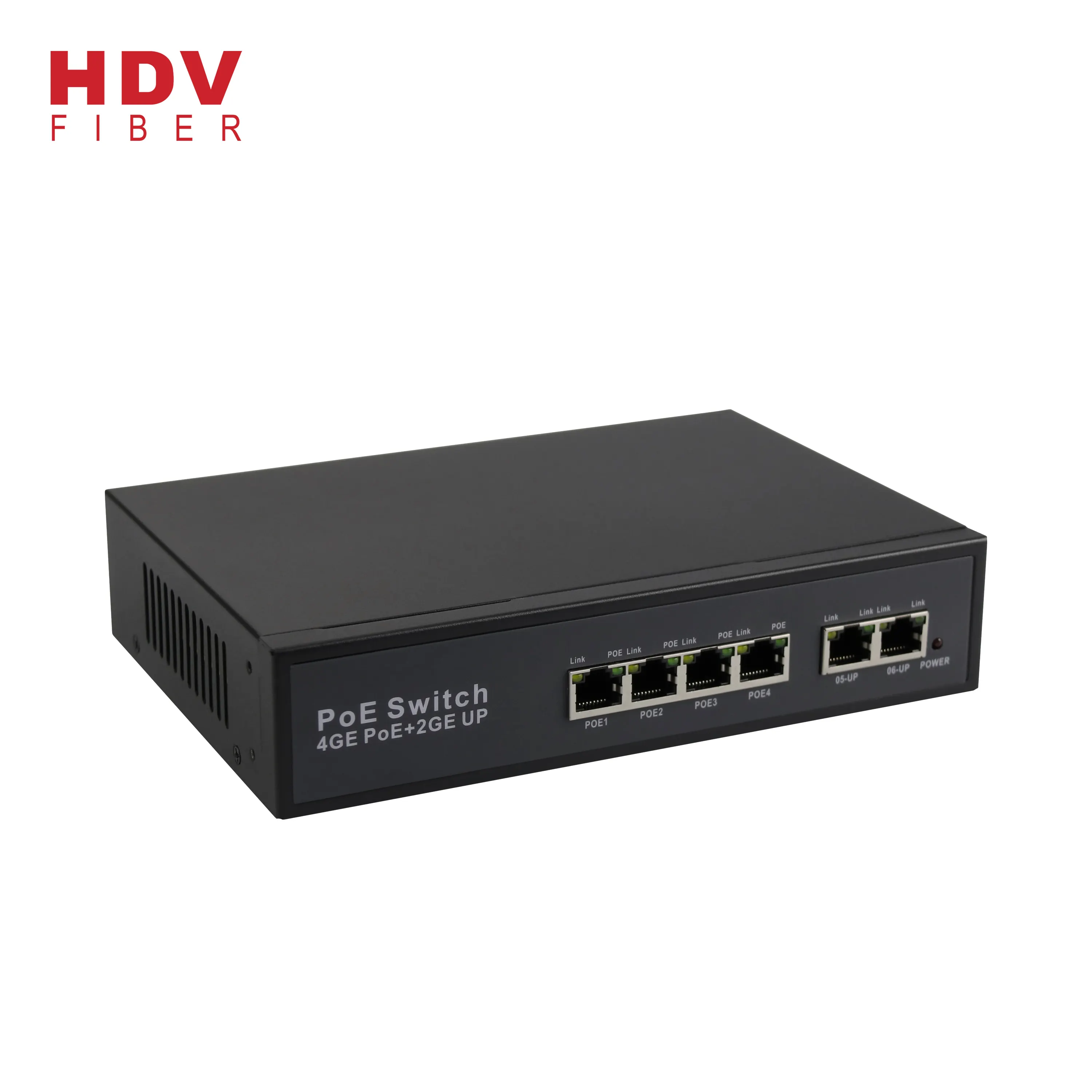 Good Price Gigabit RJ45 Port 4 Port Poe Network Switch