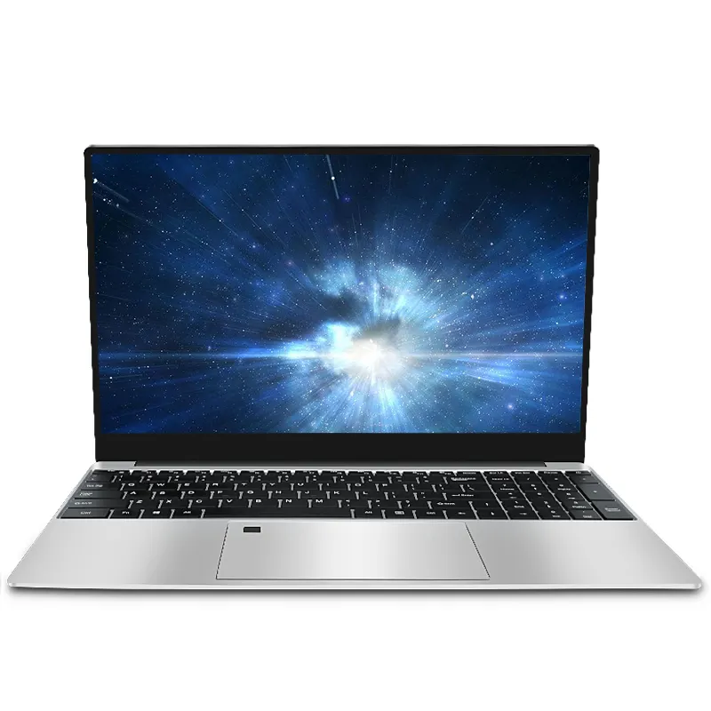 High Quality Laptops 15.6 inch AMD R5 4500U Wide Touch Pad Silver Win10 Laptop Notebook for Gaming