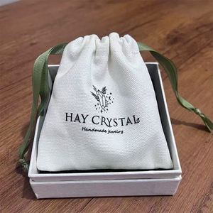 Eco Canvas Printed Cotton Draw <b>String</b> <b>Bags</b> Packaging Custom Logo Drawstring <b>Bag</b> - Product Image 3