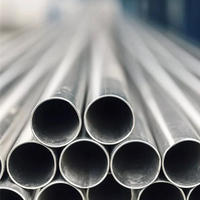 Tuyau en acier électrogalvanisé de haute qualité certifié JIS, tube de soudage pré-galvanisé, section ronde de 6 à 150 mm, technique ERW, pliage