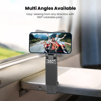 Soporte Magnético Multifuncional para Teléfono Celular en Forma de Avión, Plegable 360 °   Asa Giratoria para Equipaje de Avión, Tren o Coche, Accesorio de Viaje