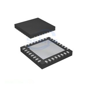 Authorized Distributor IC ADC 10BIT 80MSPS 32 LFCSP 32 WFQFN Exposed Pad, CSP Data Acquisition AD9215BCP-80 Electronic Component - Product Image 1