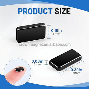 Imán de neodimio súper fuerte de 40x25x10mm, imán permanente N35 potente para refrigerador, imanes DIY - Product Image 5